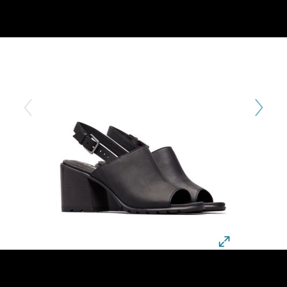 Sorel slingback mule